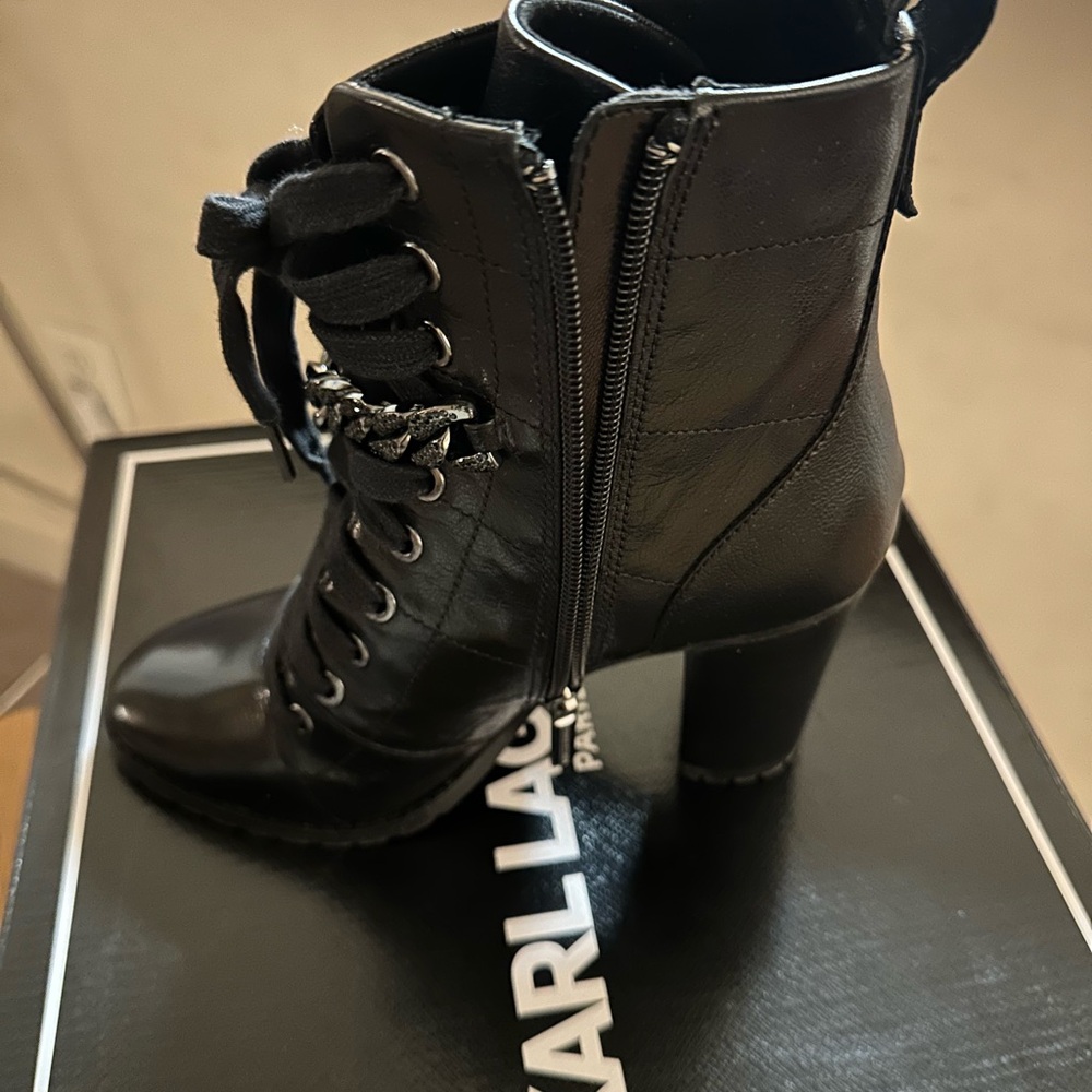 Karl Lagerfeld Black Women's Boots